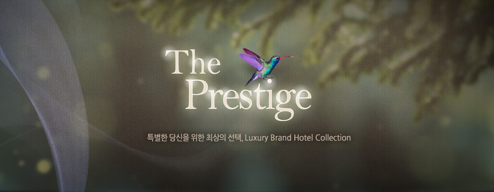 The Prestige 특별한 당신을 위한 최상의 선택, Luxury Brand Hotel Collection